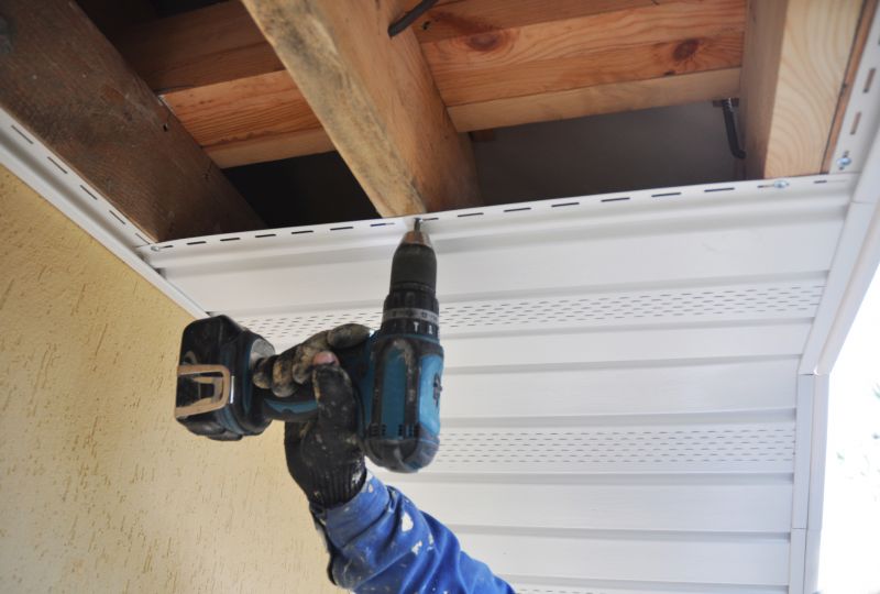 Soffit Lighting Installation
