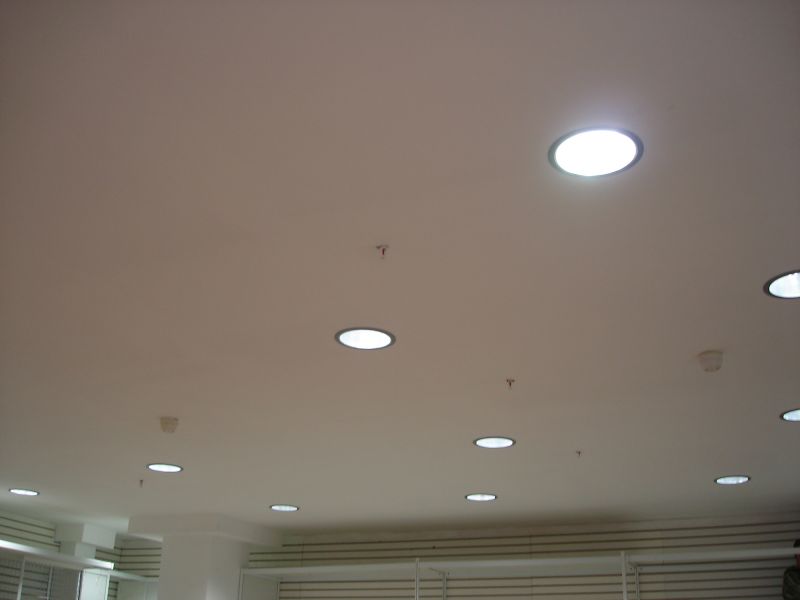 Soffit Lighting Installation