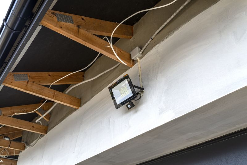 Soffit Lighting Installation
