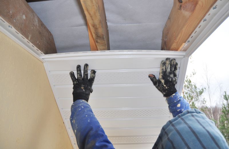 Soffit Lighting Installation