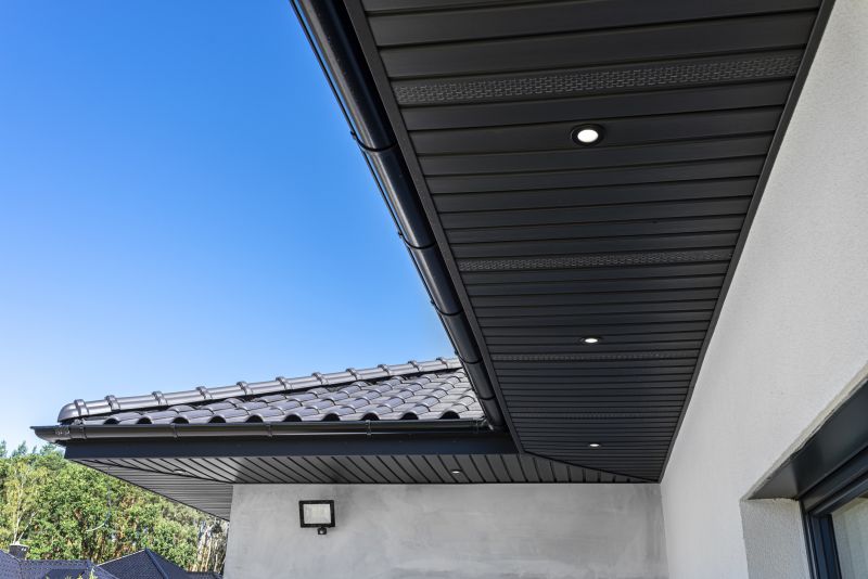Soffit Lighting Installation in Spring